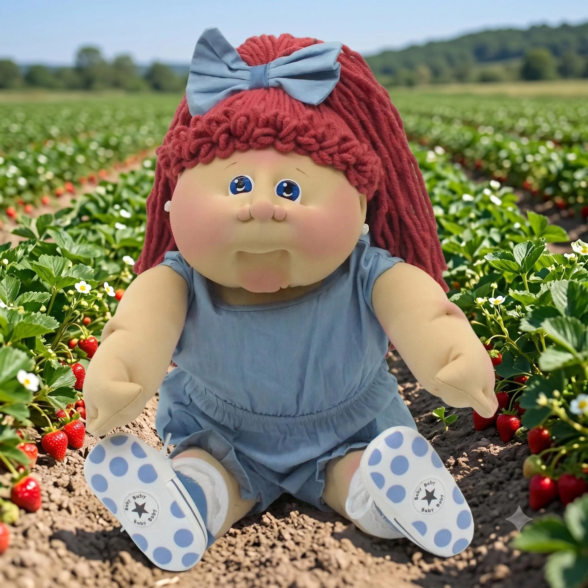 Hand-stitched Cabbage Patch Kids